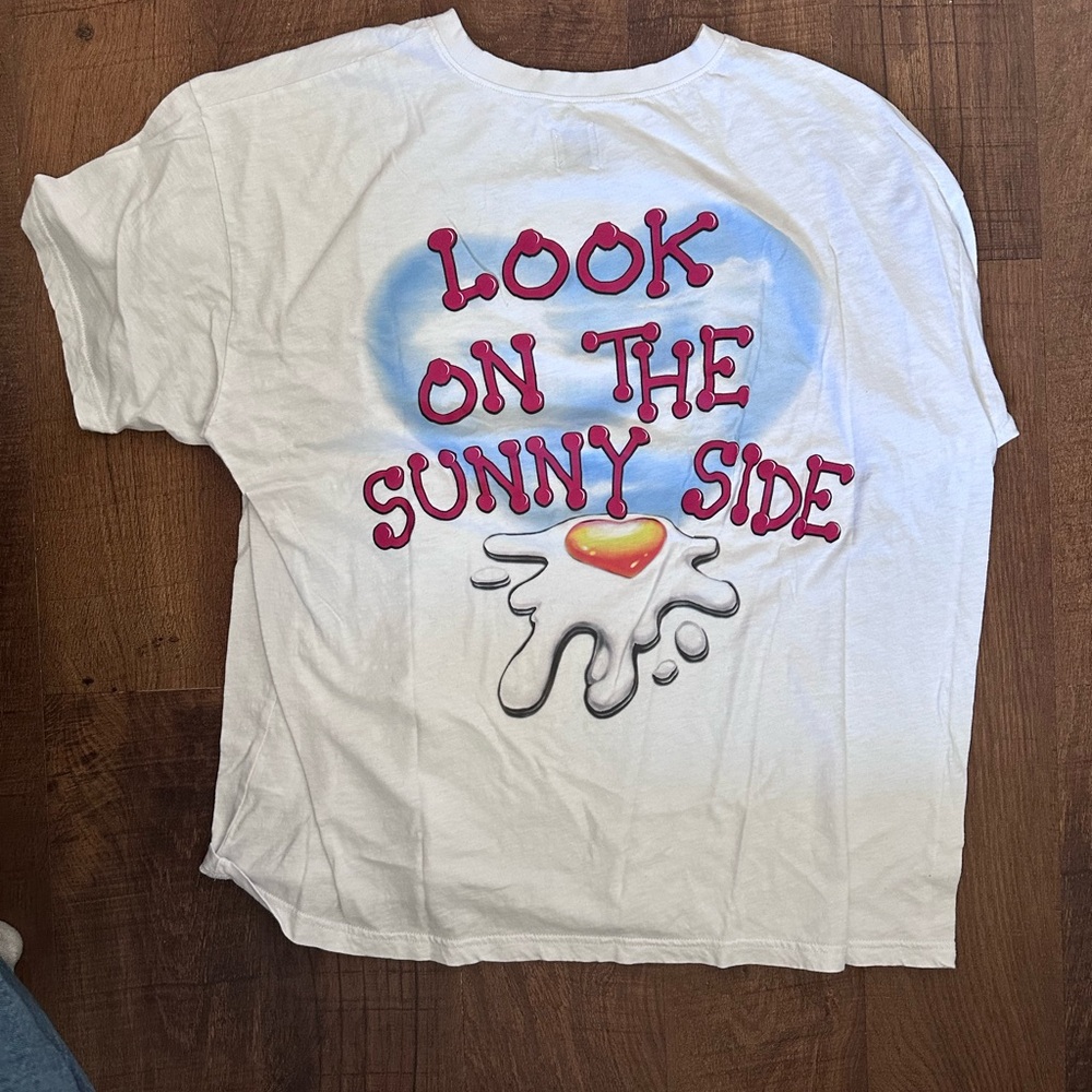 Boys Lie White 'Look on the Sunny Side' T-Shirt